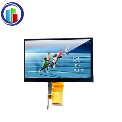 7,0 colių didelio-ryškumo, plataus-temperatūros TFT LCD ekranas